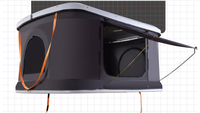 Carpa de Techo para Auto, Carpa de Techo Rígida de ABS para 3 Personas, para Excursiones al Aire Libre