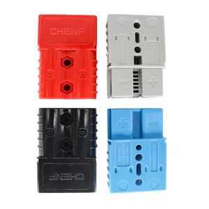 Hai Lỗ 2PIN 350A 175A 50A Red Smh Điện Plug6AWG /8AWG Red UPS Kết Nối Pin Với Bụi Bìa - Product Image 6