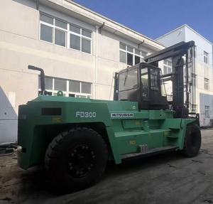 Chariot élévateur d'occasion japonais d'origine Mitsubishi, TCM, Komatsu, Kalmar, Hyster, 15/16/25/30/32 tonnes, machine de levage, elevadora - Product Image 3