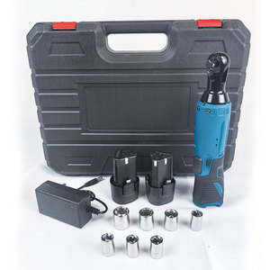 Clé à <span class=keywords><strong>cliquet</strong></span> électrique compacte portative 12V avec batterie rechargeable et angle réglable pour usage domestique - Product Image 1