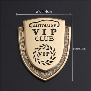 Calcomanías Personalizadas de Fábrica para Carrocería de Automóviles de Lujo, Emblemas Metálicos 3D, Importados, Removibles, de Alta Calidad, Duraderos para Interiores, 5-7 Años - Product Image 2