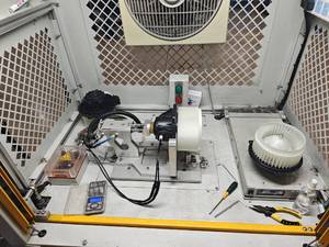 Yüksek Hassasiyetli Otomotiv Havalandırma ve Isıtma Fanı Dengeleme Makinesi - Product Image 3