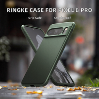 Weview Coque pour Google Pixel 8 Pro Antidérapante Antichoc Protection Robuste Flexible Ultra-Fine Souple Durable TPU Vert Armée
