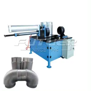 Máquina de trituração automática hidráulica de tubo usado, máquina de trituração de tubo de aço, máquina formadora de extremidade de tubo e tubo, 2023