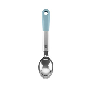 Cuillère à glace en acier inoxydable avec poignée confortable pour servir la crème glacée, les fruits et le yogourt glacé - Product Image 1
