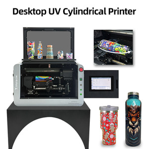 Imprimante UV rotative de bureau pour bouteilles et canettes - Product Image 1
