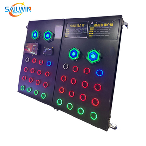 Cabina de Fotos <span class=keywords><strong>360</strong></span> con Cámara Infinity, Piso Interactivo LED de 30x30cm para Juego de Disparos Láser - Product Image 2