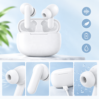 Earbuds TWS Nirkabel JL Laris Manis, Stereo In-Ear Audifonos Fone Berkualitas Tinggi Mini Sport Gaming dengan Layar Digital