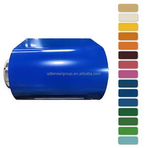 Bobinas de acero ASTM PPGL de alta calidad, hoja de placa recubierta de Color para techos, aluminio galvanizado prepintado, servicio de corte GB certificado - Product Image 2