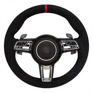 Volante Deportivo Personalizado en Cuero Color Piel para Porsche Panamera Cayenne 957 911 958 970 92A 2015 - Product Image 6