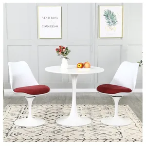 Modern Home Furniture Dinning Room Swivel Tulip Plastic Dining Chair For Restaurant