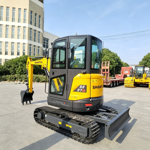 Mini-excavatrice compacte Shantui SE27SR de 2,7 tonnes, moteur Yanmar, haute efficacité, hydraulique, sur chenilles, fournie directement par l'usine - Product Image 2
