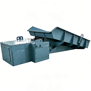 Alimentateur vibrant électromagnétique DaHan GZ7, moteur vertical triphasé pour alimentation continue, capacité 35t/h, certifié ISO CE - Product Image 1