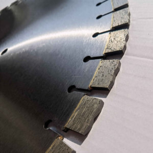 Di alta qualità 600mm industriale silenzioso segmento diamante taglio lame sega circolare per granito/pietra/basalto Turbo pietra bianco - Product Image 2