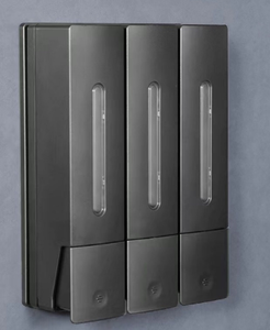 Iprosan 400ml New 3-trong-1 sang trọng Wall Mount dầu gội điều hòa 3 chai phòng tắm chất lỏng tay xà phòng Dispenser - Product Image 2