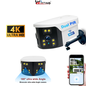 Wistino Dual Lens PIR Wifi Cctv <strong>Camera</strong> Outdoor Night Vision Full <strong>Color</strong> Motion Detection Alarm Security <strong>Camera</strong> Wifi - Product Image 1