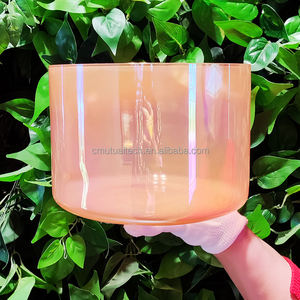 Cuenco de Cristal Transparente Q're, Color Claro, 99.99% Cuarzo, Instrumento de Sanación por Sonido - Product Image 1