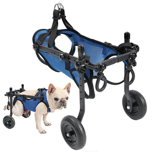 Fauteuil roulant professionnel écologique et réglable pour animaux de compagnie, idéal pour la récupération des pattes arrière, facile à mettre et à enlever, pliable, pour chiens et chats - Vente chaude - Product Image 2