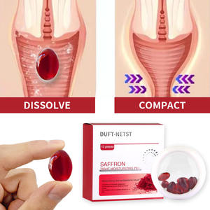 Oem Bitkisel Özlü Safran Bakım Hapı Nemlendirici Yoni Nemlendirici Antibakteriyel Detoks Vajinal Sıkılaştırıcı Kapsüller - Product Image 1
