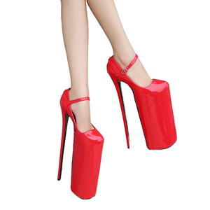 Sandalias de Plataforma con Tacón Delgado para Mujer, de Doble Uso, con Correa en el Tobillo, de PU, Antideslizantes - Product Image 1