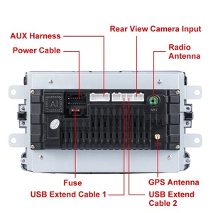 Autoradio Android 8 Pollici 2 Din con Schermo Touch HD, Lettore Multimediale, Stereo Auto con GPS per Renault <span class=keywords><strong>Dacia</strong></span> - Product Image 5