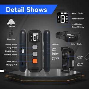 <span class=keywords><strong>Collar</strong></span> de control dvanced para mascotas, opción fácil para corrección del comportamiento de perros agresivos, material - Product Image 4