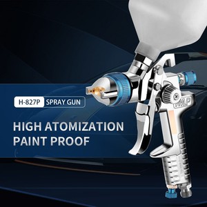 Sicopro Súng Phun Lọc Không Khí Giá Thấp Hơn H-827A <span class=keywords><strong>Hvlp</strong></span> Sơn Crôm Dụng Cụ Thiết Bị Bơm Không Khí Máy Sơn Bình Cốc - Product Image 2