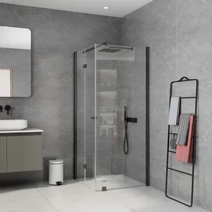 การออกแบบมืออาชีพที่ทันสมัยมินิมุมอบไอน้ำแก้วห้องน้ำการออกแบบหรูหราห้องอาบน้ำฝักบัวห้องโดยสาร