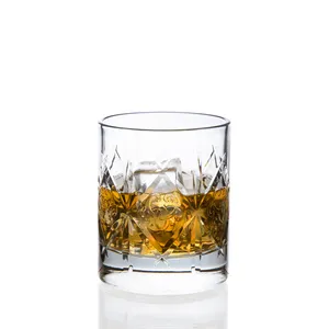 Oude Mode Premium Loodvrij Glas Cups Proeven Tuimelaars Drinken Scotch Bourbon Whiskey Bril