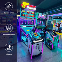 Tableau de score numérique professionnel en métal durable pour jeu de tir arcade espagnol, distributeur de tickets, 6 niveaux de difficulté réglables