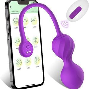 Vibrador de Silicona con Control Remoto de 9 Frecuencias, Bola Kegel Impermeable y Portátil para Adultos - Product Image 2