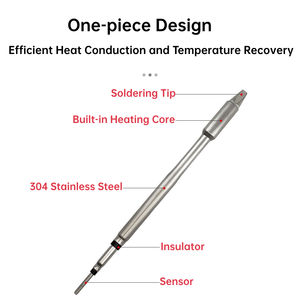 Punta de Soldadura C245, Cabeza de <span class=keywords><strong>Estaño</strong></span> para Soldadura Profesional C245029/030/056, <span class=keywords><strong>Jbc</strong></span> C245 Original, Herramientas de Reparación de PCB SMD - Product Image 6