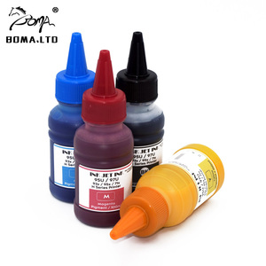Pigmento impermeable para kits de recarga de <span class=keywords><strong>tinta</strong></span> para HP711/<span class=keywords><strong>712</strong></span>/712XL 100mL 4 colores para <span class=keywords><strong>HP</strong></span> DesignJet T650/T630/T250/T230/T210/T120/T520 - Product Image 2
