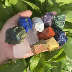 Vente en gros pierre brute naturelle Rose Quartz améthyste Citrine Reiki cristaux bruts pierres de guérison - Product Image 2