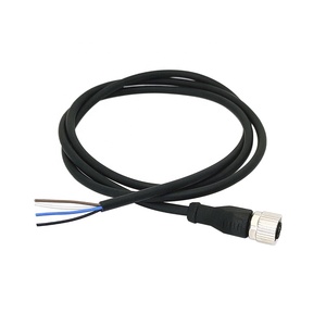 ขั้วต่อ DIN ตัวเมีย 4 ขา รุ่น bibo SVLEC M12 พร้อมสายเคเบิล PVC/PUR หน้าสัมผัสแบบนิกเกิล ตัวเรือนไนลอน กันน้ำระดับ IP68 สำหรับยานยนต์ - Product Image 2