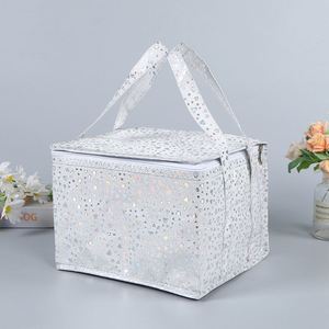 Sac isotherme non tissé en aluminium pour la livraison de gâteaux, pour le stockage et la régulation de la température des gâteaux - Product Image 3