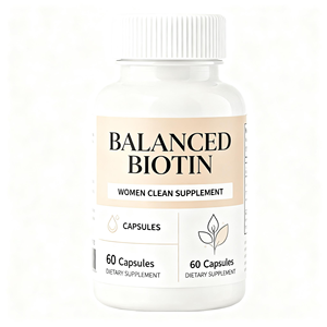 Integratore OEM Bilanciato con Biotina per la Crescita Sana dei Capelli, Pelle Giovane e Vibrante, Rigenerazione del Collagene Cutaneo per Donne - Product Image 1