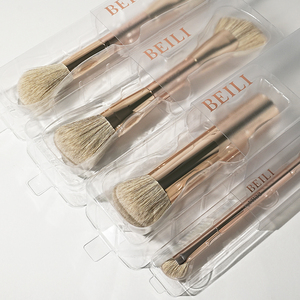 BEILI <span class=keywords><strong>Pennello</strong></span> Professionale <span class=keywords><strong>per</strong></span> Trucco in Oro Rosa, Grande <span class=keywords><strong>Pennello</strong></span> Singolo <span class=keywords><strong>per</strong></span> Polvere e Blush, <span class=keywords><strong>per</strong></span> Cosmetici, con Tubo in Alluminio e Logo Personalizzato - Product Image 2