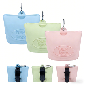 Pochette à friandises pour chien en silicone portable, à clipser, mains libres, pour l'entraînement et les promenades, sans BPA - Product Image 6