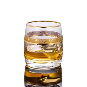Vasos de Cristal Grabados con Flores Plateadas para Café, Agua, Cócteles, Vino y Whisky, en Oferta - Product Image 5