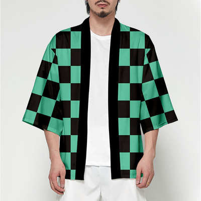 Le donne/Uomini/Estate Dei Capretti Casuali Fresco Streetwear Demone Slayer Kimetsu no Yaiba 3D Stampa Giapponese Anime Kimono Cosplay