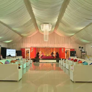 Carpa de Lujo para Bodas y Eventos al Aire Libre - Carpa Espaciosa con Ventanas Arqueadas, Impermeable y Resistente para Fiestas y Celebraciones - Product Image 6