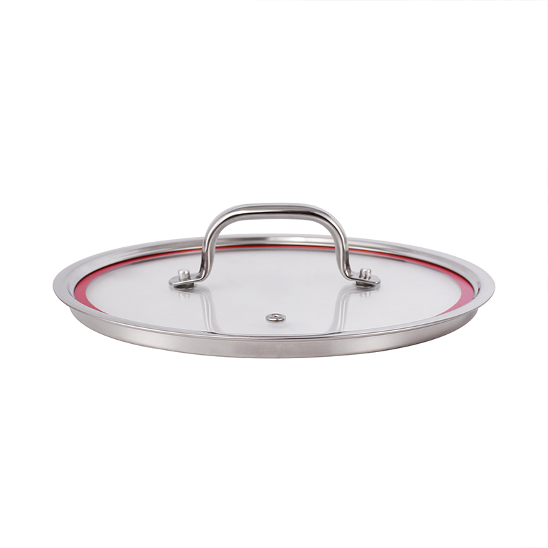 SHUNFA Modern Kitchenware 4pcs Cooking Pots and Pans Cookware Set 304 Stainless Steel Pot with Glass Metal Surface Cover Lid · image 5