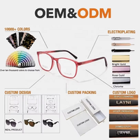 Lunettes personnalisées en Ultem avec verres certifiés CE, ultralégères, très résistantes, adaptées pour le bureau, la vie quotidienne et les voyages