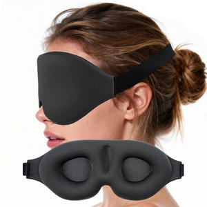 Máscara de Dormir de Lujo con Bloqueo de Luz y Logotipo Personalizado de Marca Privada, Máscara de Ojos 3D con Contorno de Pestañas y Espuma Viscoelástica - Product Image 2