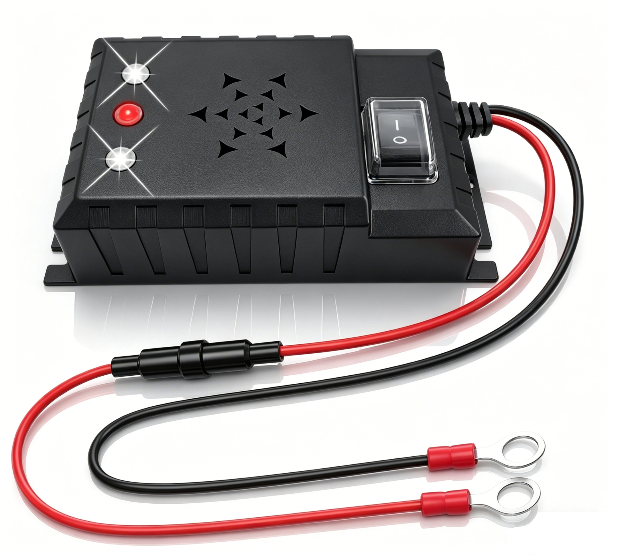 Waterproof Black model powered by car power supply