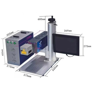 Automático Desktop Laser Marcação Max Raycus JPT 30W CO2 Máquina de Marcação a Laser para Gravação de Materiais Não Metálicos - Product Image 6