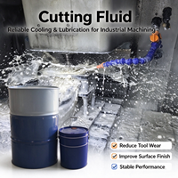 Fluide de coupe semi-synthétique premium, bonne lubrification et refroidissement, fluide pour le travail des métaux, pour centre d'usinage CNC multi-métaux