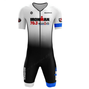 Nouvelle tenue de <span class=keywords><strong>cyclisme</strong></span> d'été pour homme, haut blanc à manches courtes, imprimé par transfert thermique, anti-transpiration, pour la compétition sur route - Product Image 2