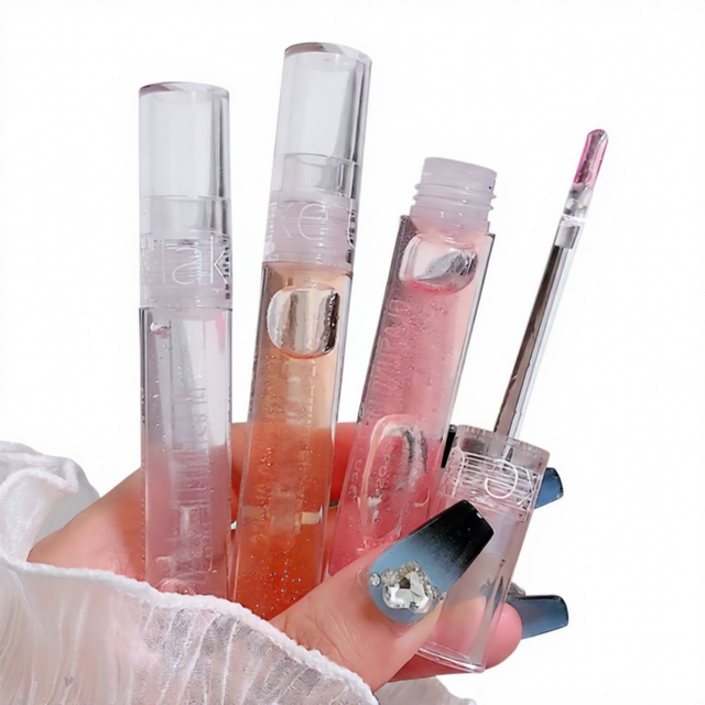 Lip Oil Transparent Lip Color Luminous Lip Balm Moisturizing Hydrating Lip Glaze Mirror-like Plump Lip Gloss